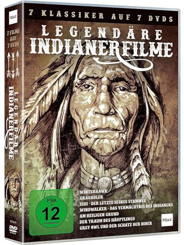 Indianer Filme Collection: Legendäre Indianerfilme - 7 Meisterwerke unvergesslicher Western Film Klassiker (Pidax Western-Klassiker) [Collector´s Edition]