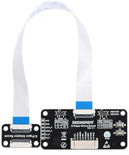 Universal E-Paper Display Driver HAT Board for Raspberry Pi Series, Compatible with Arduino, STM32, ESP32 – SPI Interface with Open-Source Code