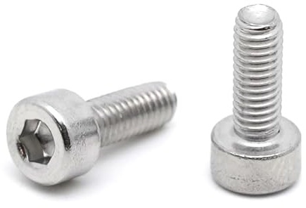 20x Vis CHC M3 x 8mm inox - Vis BTR en Acier Inoxydable A2 Six pans Creux Tête Cylindrique - DIN 912 tête ronde pour rondelle et écrou