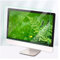 HXLDZOU Desktop-Computer-Monitor-Schutzfolie, Augenschutz-Bildschirmabdeckung, hängende Schallwand, Anti-Ultraviolett, geeignet für 18–32 Zoll, 20/22 Zoll, 491 x 320 mm (32in 730x440mm)