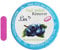 25PCS Nail Varnish Remover Pads in Box, Blue Lint Free Wipes Nail Pads,Blueberry Natural Ingredients Nail Polish Remover,Nail Wipes for Gel Polish,Portable Travel Size