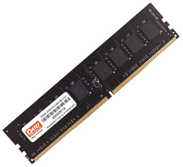 DATO 32Go DDR4 3200MHz PC4-25600 Non-ECC 1.2V CL22 288 Broches UDIMM pour Ordinateur de Bureau Module de mémoire Mise à Niveau