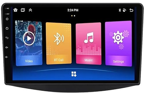 HHAWYY Android Auto Stereo GPS Navigation Für Mitsubishi Grandis 1 2003-2011, mit Rückfahrkamera Unterstützt Auto Radio Multimedia MP5 Bluetooth Lenkradsteuerung,K6