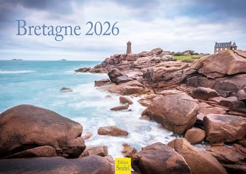 Edition Seidel Premium Kalender Bretagne 2026 Format DIN A3 Wandkalender Europa Frankreich France Brest Carnac Le Mont-Saint-Michel