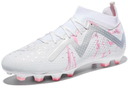 Fußballschuhe Herren High-Top Spikes Fussballschuhe Kinder Kunstrasen Football Shoes Stollen Outdoor Professionelle Trainingsschuhe Turnschuhe Unisex