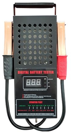 Whoasyst Motorcycles ATV Boats Car Battery Load Tester 6V 12V 24V Automotive Voltmeter Portable Charging Checkers Current Draw