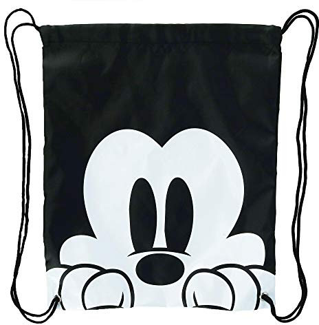 Disney mickey mouse gesicht rucksacktasche, schwarz