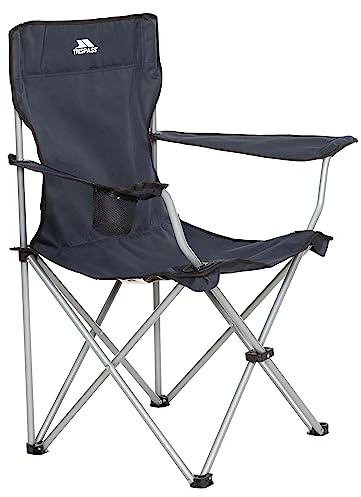 Trespass Folding Camping Chair Settle Navy One Size
