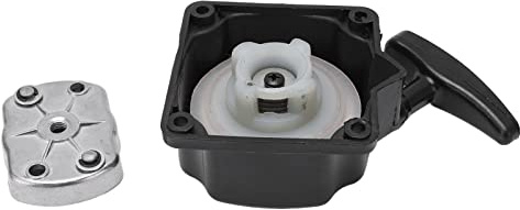Akozon Trimmer Pull Starter, Recoil Starter Asamblea para 49c Motor Desbrozadora Trimmer Cortacésped