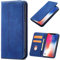 OKZone Kompatibel mit OnePlus 8 Pro Hülle, Magnet Leder Tasche Handyhülle, Kartenfächer OnePlus 8 Pro Schutzhülle, [Premium PU Leder] Flip Klappbare Stoßfeste Magnetische Standfunktion (Blau)