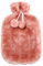 REFROMAX Wärmflaschenbezug 2 Liter Ultraweicher Kunstpelz-Wärmflaschenbezug Wärmflaschen-Gummibezug Winterwärmer-Rosa,Spanien
