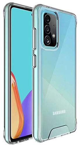 TECHGEAR Galaxy A54 5G Case [Fusion HD] Shockproof, Anti-Scratch, Slim & Light, Hybrid Drop Protection, Fused Gel Bumper & Clear Hard Back Case Cover, Designed for Samsung Galaxy A54 5G