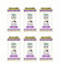 SNAKE BRAND Prickly Heat Kühlendes Körperpulver, 140 g (Relaxing Lavendel, 6 Stück)