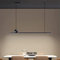 LED Pendelleuchten Esszimmer Esstischlampe dimmbar Hängeleuchte mit Fernbedienung pendellampe höhenverstellbar Moderne wohnzimmer hängend für büro esszimmer Wohnzimmer Küche Lampe (Schwarz, L118cm)