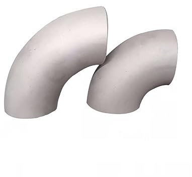 UNCRON Aluminium-Rohrbogen, 90-Grad-Bögen aus Aluminiumlegierung in Industriequalität (Color : OD 60mmx4mm)