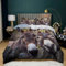 XCQHZYQ Bettbezug 135 x 200 cm Tier Esel Bettwäsche-Sets Mikrofaser Weiche Bettwäsche für Jugendliche Kinder Einzelbett Modern Schlafzimmer Dekor Bettbezug