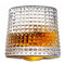 RTYUSWL Vasos Giratorios de Whisky, Vaso Giratorio, Vasos de Cristal, Vaso de Agua para Licor de Bourbon Escocés Y Bebidas de Cóctel(Red)
