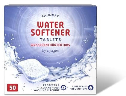 by Amazon Laundry Water Softener, 50 tablets