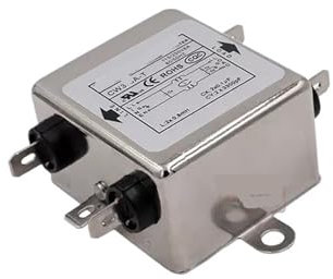 VLALAMNO Netzfilter CW3-20A-ST 20A CW3-20A-T einphasiger Audiofilter(CW3-20A -T 20A Soldering Lug)