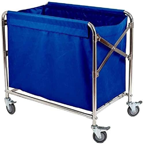 Große bewegliche Wagen, Haushalts-Servierwagen, Wäschesortierwagen, robust, faltbar auf Rädern, rollender Service-Reinigungs-Sammelwagen, ohne Montage