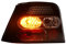CSYSWJZD Auto Rücklicht für VW Golf4 2003～2009,wasserdichte Anhängerbeleuchtung Rückleuchten Kontrollleuchte Stop Turn Rückfahrlicht Adapter Zubehör,A1-Left Side