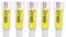 flexman 5Pcs CPU Silicone Thermal Paste, Silicon Grease for Flexible Bonding, Heat Dissipation, Insulation and Encapsulation, White Heatsink Paste