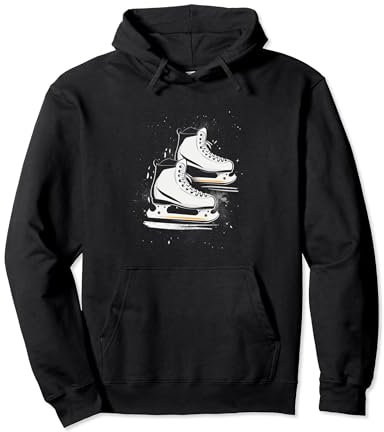Schlittschuhe Pullover Hoodie