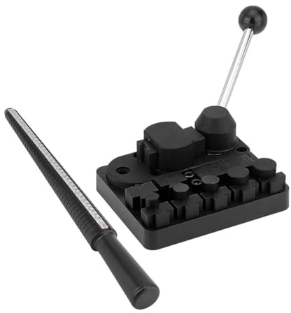 Qussedser 1 Set Schmuckringbiegemaschine, Ringgrößenwerkzeug, Ringherstellungswerkzeug, Ringdehner, Größenwerkzeug
