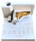 3D Klavier Kalender 2025, 3D notizblock Kalender 2025, 3D-Tränenpapierkalender 2025, Papier Schnitzerei Kunst für Piano, DIY Arbeitsplattendekoration