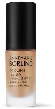 ANNEMARIE BÖRLIND COOLING LIQUID HIGHLIGHTER GOLDEN SAND (15ml) - Natürlicher Glow mit Hyaluron, Für alle Hauttypen, Vegan