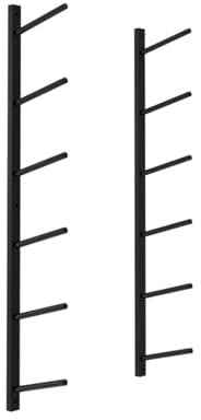 Metall-Yogamatten-Aufbewahrungsregal, Mehrschichtige Übungsmatten-Wandaufhängung, Wandhalterung, Schaumstoffrolle, Wandhalter, Fitnessstudio-Organizer für das Fitnessstudio zu Hause