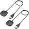 Wanme Charger for Fitbit Sense 2 /Sense-50cm, 2Pack USB Charging Cable Charger Cord Dock for Versa 3 /Versa 4