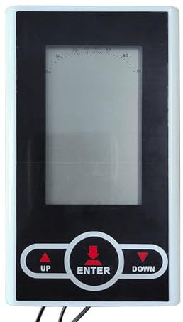 Elliptical Velometer, Analog Cycle Speedometer - Cycle Monitor Vilometer with LCD Display,Indoor Odometer, Rowing Device for Home Gym