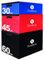 Sveltus Plyobox aus Schaumstoff, zusammenklappbar, Unisex, Erwachsene, Schwarz/Rot/Blau