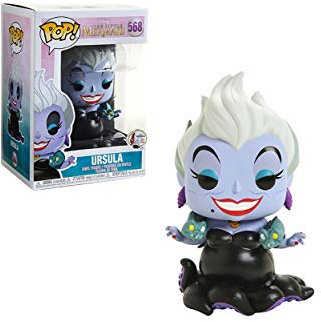 Funko Pop! Disney: Little Mermaid - Ursula with Eels - Vinyl-Sammelfigur - Geschenkidee - Offizielle Handelswaren - Spielzeug Für Kinder und Erwachsene - Movies Fans - Modellfigur Für Sammler