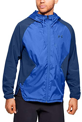 Under Armour Veste Stretch tissée à Manches Longues avec Fermeture éclair pour Homme