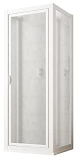 Box doccia 3 lati battente 70x80x70 CM H 185 in Acrilico mod. Sigma Trio