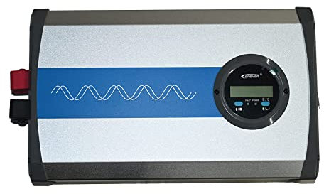 EPEVER IPower-Plus Series IP3000-42 Plus, 3000W 48VDC auf 230VAC reiner Sinus Spannungswandler Wechselrichter mit LCD Display,ideal für Off-Grid Haushaltsnotbeleuchtung, Fahrzeugmontiertes System usw.