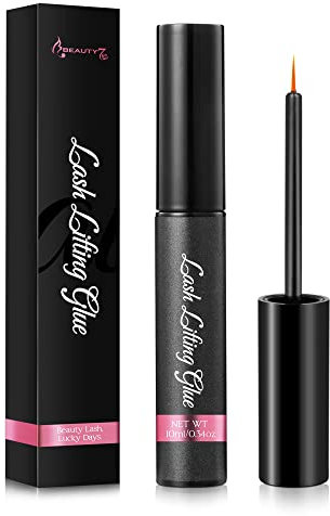 Pegamento para Pestañas Postizas de Tiras Súper Fuerte Adhesivo Sin Latex Profesional Larga Duración Crul Transparente Eyelash Glue 7ml