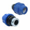 SmartProduct PP Kupplung MDPE 20mm x 1/2 Zoll mit Innengewinde IG - Verschraubung für PE Rohr PN16 DVGW Trinkwasser zertifiziert – 20 mm Klemmverbinder Adapter für PE80 PE100 Rohren - 2 Stück