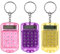Toyvian 3Pcs Mini Calculatrice Porte-Clés Calculatrice De Poche Calculatrice Électronique Porte-Clés Enfants Petite Calculatrice Fonction Standard Calculatrice École Fournitures De Bureau