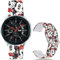 Leotop Silikonbänder Kompatibel mit Samsung Galaxy Watch 6 Classic 43mm 47mm/Samsung Galaxy Watch 76/5/4 40mm 44mm,20mm Sportarmbänder für Frauen Männer. (Cartoon Maus)