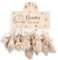 KIDSMOOD - Personalisierter Adventskalender 2024 Kinder- Weihnahctskalender mit Jutesäckchen für Einzigartige Überraschungen, Adventskalender zum Befüllen Weihnachtsgeschenke für Kinder