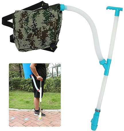 Candeon Spandiconcime a Mano, Zaino Manuale Spargitore Concime, Spargitore da Giardino Seminatore Seminatrice Manuale Spargiconcime per Spargitura Fertilizzanti, Sale, Semi, per Agricoli, Farm, Prato