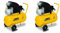 ABAC Compressore d'Aria POLE POSITION B20 BASELINE, Compressore Aria 24 Litri, Doppio Manometro, Pressione Massima 8 Bar, Lubrificato ad olio, Ruote per Trasporto, Potenza 2 CV (Confezione da 2)