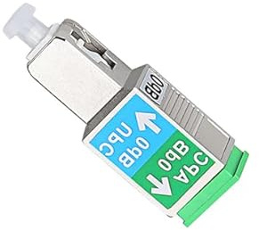Elfcam® - Glasfaser-Adapter, Singlemode Simplex SC/APC Buchse/Female auf SC/UPC Male Stecker für Schnittstellenkonvertierung, SFP, OTDR, VFL, Multimeter, etc, 1 Stück