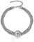 CYWQ Chunky Chain Necklace Multi Layered Necklace Ball Pendant Choker Necklace Punk Jewelry Hiphop Necklace for Women and Girls (Silver)