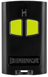 Benincà TO.GO - Mando a distancia de 2 canales de 2 VA 433,92 MHz con codificación dual y código rodante avanzado, transmisión de 128 y 68 bits