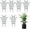 Treillis pour Plantes Grimpantes,6 pcs Treillis Plante Grimpante Exterieur,Support Plante Grimpante,Supports pour Plantes de Jardin,Treillis de Jardin pour Plantes pour Mini Vignes,Plantes Grimpantes