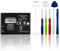 SwarKing Ersatz Akku CAB22B0000C1 CAB0400000C1 kompatibel mit Al-Catel One Touch 665, OT-665, OT-665x,OT-2010, OT-2010D, OT-2010G, Al-Catel Sesame II, Al-Catel OneTouch 2012 with Tools